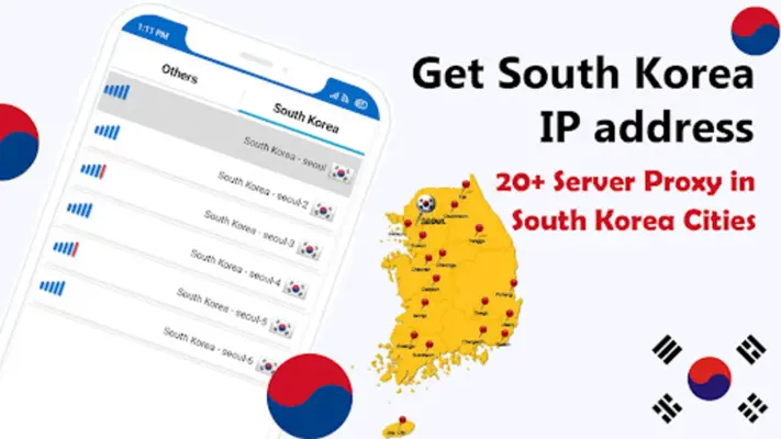 South Korea VPN android App screenshot 0