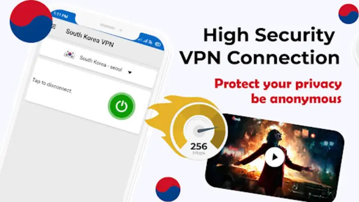 South Korea VPN android App screenshot 4